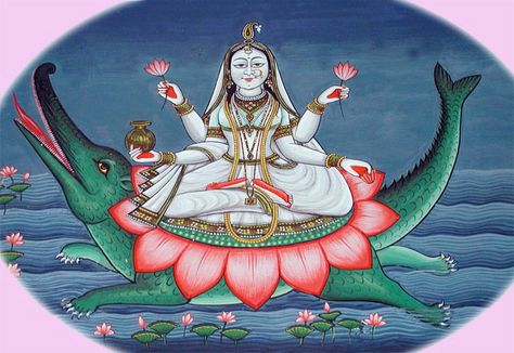 Ganga Devi, Goddess Ganga, English Poems For Kids, Romantic Drama Film, Hindu Culture, Indian Music, Divine Mother, Indian Dance, Romantic Drama