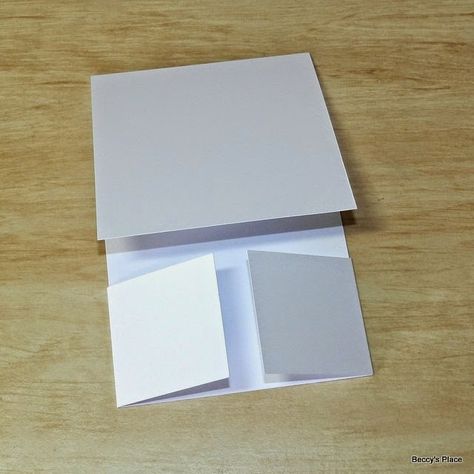 Beccy's Place: Tutorial: Dutch Fold Card Card Shapes, Stampin Up Anleitung, Folding Techniques, Folding Cards, Fancy Fold Card Tutorials, Tri Fold Cards, Double Dutch, Card Making Templates, Gatefold Cards