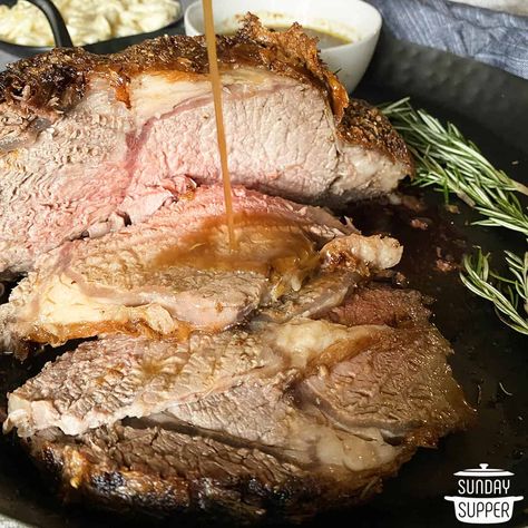 Air Fryer Prime Rib, Prime Rib Recipes, Best Prime Rib Recipe, Prime Rib Seasoning, Boneless Prime Rib Roast, Prime Rib Sauce, Prime Rib Roast Recipe, Ribeye Roast, Boneless Ribs