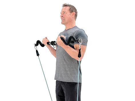 Best Resistance Bands Bar Exercises, Curl Bar Exercises T Bar Exercises, Curl Bar Exercises, Bar Exercises, Best Resistance Bands, Resistance Band Exercises, An Exercise, Resistance Bands, Band Workout, Resistance Band