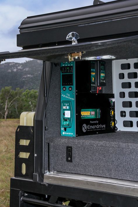 #enerdrive #12vpower #camping #offgrid #touring #4wd #landcruiser #4x4australia #qld #12v #lithiumbattery #inverter #australia #starlink 4x4 Camping Setup Australia, Off Grid Camping, Camping Setup, 4x4 Camping, Power System, Fall Back, Off Grid, Off The Grid, No Matter What