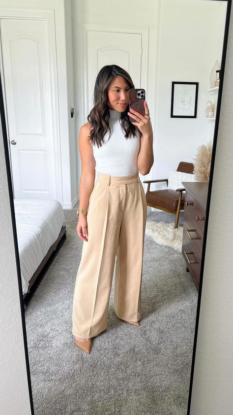 Stone Trousers Outfits, Trouser Outfit, Weather Outfits, Instagram Outfits, Interview Outfit, Fashion Victim, Cute Fits, Office Wear, Work Outfit