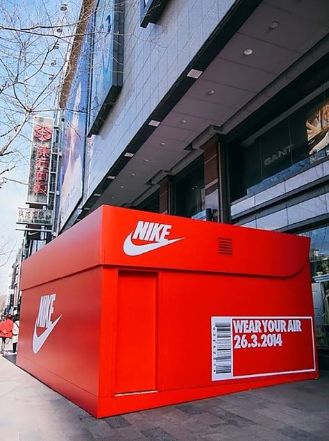 Have a nice #AIRMAX day! Giant Shoe Box, Nike Wear, Nike Yoga, Air Max Day, Sports Brands, Shoe Box, Air Max, Nike Air Max, Nike Shoes