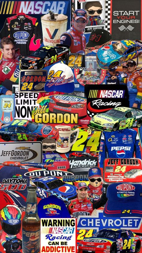 #jeffgordon #nascar #hendrickmotorsports #24 #pepsi Nascar Aesthetic, Nascar Wallpaper, Job Goals, Race 3, Vintage Nascar, Jeff Gordon, Indy Cars, Cool Paintings, Monte Carlo