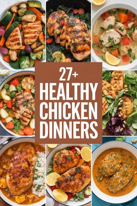 You'll love these quick and healthy chicken dinner ideas that are perfect for busy nights. With tasty recipes like lemon garlic chicken zoodles and creamy avocado chicken. cooking can be fun and simple. These dishes are not only nutritious but also packed with flavor. Chicken veggies herbs protein meals await! https://ostrali.com/quick-healthy-chicken-dinner Healthy Family Meals Chicken, Chicken Dinner Ideas Healthy, Quick Healthy Chicken Dinner, Healthy Chicken Dinner Ideas, Healthy Chicken Dinners, Chicken Zoodles, Chicken Dinner Ideas, Easy Chicken Soup, Chicken Cooking