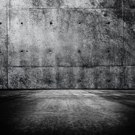 Grungy room. Grungy monotone concrete room with wall and floor , #Sponsored, #monotone, #room, #Grungy, #floor, #wall #ad For Photographers, Doll Backgrounds, Props Background, Photo Studio Props, Brick Backdrops, Brick Texture, Seamless Backdrop, Black Brick, Black Background Images