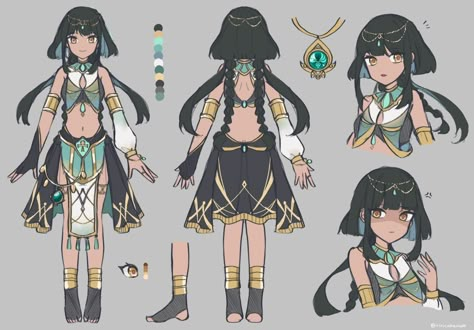 Sumeru Inspired Clothing, Sumeru Clothes Design, Genshin Sumeru Oc Outfit, Genshin Sumeru Outfit Ideas, Genshin Impact Oc Sumeru, Genshin Impact Characters Female, Sumeru Outfit Ideas, Liyue Oc Outfit, Genshin Impact Sumeru Oc