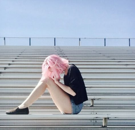 Cotton Candy Pink Hair, Short Grunge Hair, Hair Color Cream, Manic Panic, Pink Cotton Candy, Bleachers, Dye My Hair, Permanent Hair Color, Red Hair Color