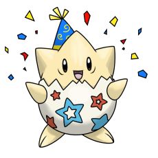 Togepi Birthday Togapee Pokemon, Pokémon Togepi, Happy Birthday Pokemon, Pokemon Birthday Card, Pokemon Anime Characters, Peach Birthday, Pokemon Craft, Cute Pokemon Pictures, Pokemon Images