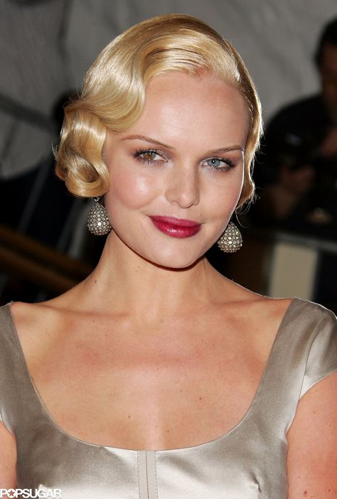 Vintage Flair Short Hairstyles 2015, Flapper Hair, Finger Wave Hair, Side Part Hairstyles, Finger Waves, Hair Styles 2014, Kate Bosworth, Retro Hairstyles, Latest Hairstyles