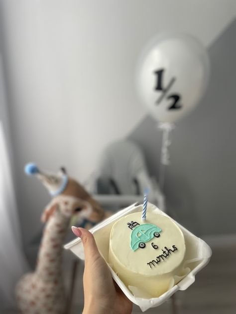 Giraffe Baby Room, Half Birthday Baby Boy, Baby Birthday Pictures, 6 Month Baby Picture Ideas Boy, Valentines Baby Photos, Six Month Baby, Baby Boy Birthday Themes, Half Birthday Baby, Half Birthday Party