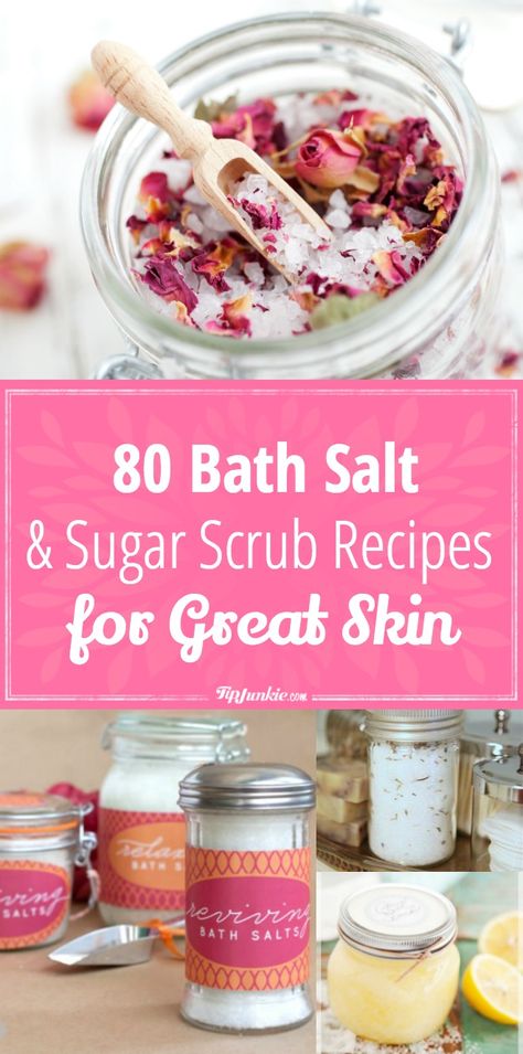 Homemade Facial Scrub, Diy Bath Salts, Salt Scrub Recipe, Bath Salts Recipe, Body Scrub Recipe, Sugar Scrub Homemade, Homemade Scrub, Sugar Scrub Recipe, Face Scrub Homemade