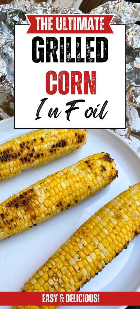 Try the easiest way to grill corn with our Foil Method recipe. This foolproof approach ensures each cob is evenly cooked and deliciously seasoned. Ideal for beginners and seasoned grillers alike. It’s a straightforward, no-fuss method that produces great results every time. Enjoy your grilling adventure! Microwave Rice Krispie Treats, Grill Corn, Grilled Corn On The Cob, Cookout Sides, Grilling Hot Dogs, Foil Method, Cookout Side Dishes, How To Cook Corn, Garlic Salmon