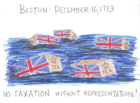 Boston Tea Party Drawing | Fun Family Crafts Boston Tea Party Drawings, Boston Tea Party Project, Tea Party Drawing, History Crafts, Party Drawing, History Drawings, Boston Tea Party, Drawing Room Interior Design, Boston Tea