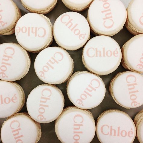 Branded Macarons, Personalized Macarons, Printed Cookies, Macarons Macaroons, Business Birthday, 8 Birthday, French Macaroons, Edible Ink, Event Food