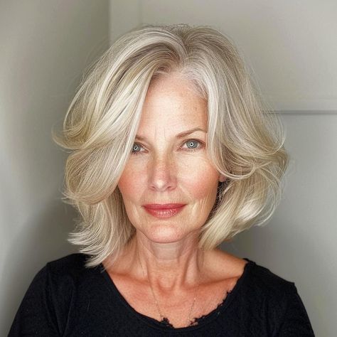 38 Tijdloze Bob Kapsels die Oudere Dames Geweldig Staan Nice Hair, Cool Hairstyles, Hair Makeup, Hairstyles, Boutique, Hair Styles, Makeup, Hair, Beauty