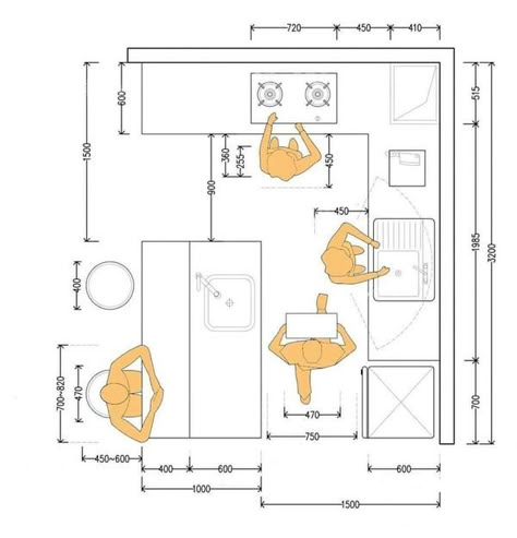 NR8 ARCH Desain Pantry, Kitchen Layout Plans, Interior Design Guide, Modern Kitchen Interiors, Kitchen Interior Design Decor, Kitchen Interior Design Modern, Kitchen Design Plans, House Design Kitchen, Kitchen Room Design