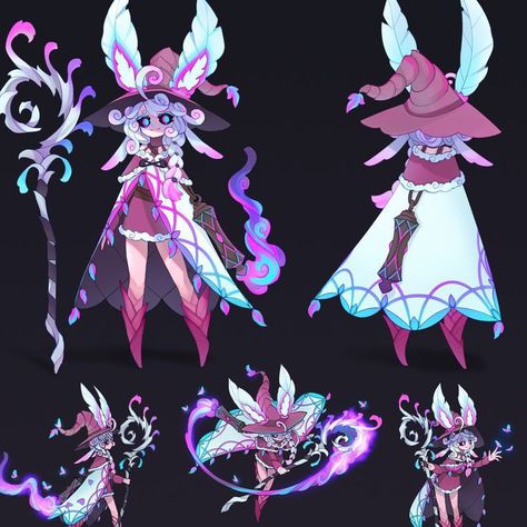 Project Splatoon 3, Moth Character Design, Moth Oc, Fae Witch, Fae Magic, Splatoon 3, The Moth, Fantasy Creatures Art, Mythical Creatures Art