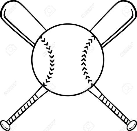 Baseball Clip Art, Bat Clip Art, Bat Clipart, Baseball Coloring Pages, Baseball Drawings, Office Drawing, Baseball Quilt, Bat Coloring Pages, Sports Coloring Pages