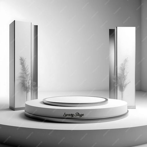 Premium PSD | Luxury floral podium stand white pedestal platform stage on floral gate studio for celebrate wedding Round Platform Stage, White Pedestal, Psd Template Free, Wedding Stage, Psd Icon, Iconic Photos, Free Psd, Psd Templates, Mockup