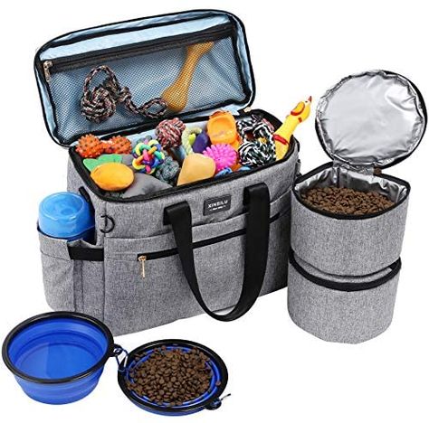 Bags For Traveling, Dog Bags, Dog Travel Accessories, Collapsible Dog Bowl, Travel Dog Bowl, Pet Travel Bag, Dog Travel Bag, Weekend Travel Bags, Travel Bag Organization