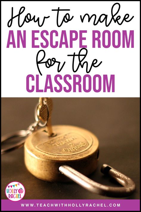 #Learn how to create an escape room for the classroom. Engage your students with a fun classroom escape room activity. Read my step by step guide on how to make a classroom escape room. Set the scene, create clues and watch your students work collaboratively to solve the escape room puzzle. Give it a go today! #escaperoom #classroomescaperoom #collaborativelearning Classroom Escape Room Ideas, Stem Escape Room Elementary, Making Your Own Escape Room, How To Create An Escape Room, Escape Room Challenge Ideas, Classroom Escape Room Elementary, Easy Escape Room Ideas, Escape Room For Classroom, Escape Room Ideas For Teens