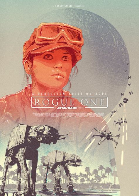 Adventure Archives - Home of the Alternative Movie Poster -AMP- Rogue One Poster, Star Wars Ideas, Rogue One Star Wars, Movie Fanart, Jyn Erso, Stars Wars, Rogue One, Movie Screen, Star Wars Artwork