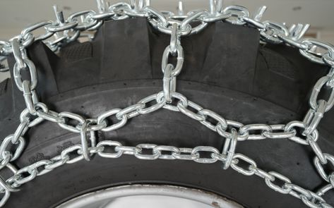 This snow chain is designed for Deforestation Vehicles.We add U shape nails to the cross chain link, which has better traction on snowy, icy and muddy road. #snowchains #chains #tirechains #forest Snow Chains, Cross Chain, Chain Link, Chain, Design