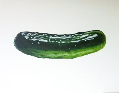 Pickles Painting, Pickle Drawings, Pickle Painting, Pickle Drawing, Pickle Illustration, Hydroflask Painting, Pickle Picture, Pickle Art, Pantone Art