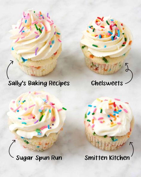 Vegan Vanilla Cupcakes, Confetti Cupcakes, Mug Cakes, Vegan Cupcakes, Desserts Vegan, Recipes Vegan, Desserts Recipes, Vanilla Cupcakes, Vegan Treats