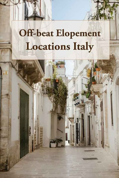 Off the beaten path elopement location ideas in Italy, Elopement In Tuscany, Southern Italy Wedding, Elopement In Italy, Elope Italy, Tuscan Elopement, Elope In Italy, B&b Italy, Italy Elopement, South Of Italy