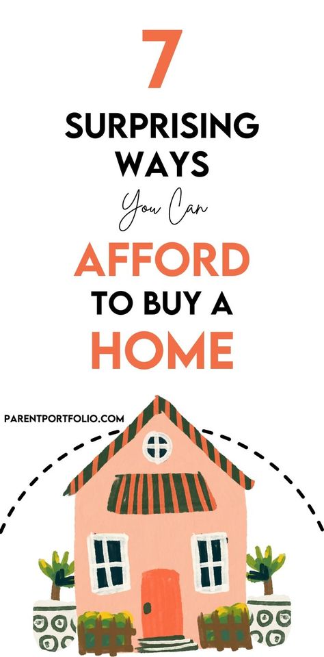 Unlock homeownership with "7 Surprising Ways You Can Afford to Buy a Home"! Our guide reveals unexpected tips and strategies to make buying a home achievable, even on a tight budget. Start your journey to owning your dream home today! How To Buy A Bigger House, Budgeting For A House, Saving For First Home, First Home Buyer Tips, Steps To Buying A Home, How To Afford A House, House Hacking Real Estate, How To Buy A House With Low Income, How To Buy A Home