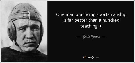 TOP 25 QUOTES BY KNUTE ROCKNE | A-Z Quotes Knute Rockne Quotes, Knute Rockne, Football Names, Rare Quote, Football Tips, Cam Newton, 25th Quotes, Nhl Games, Football Quotes