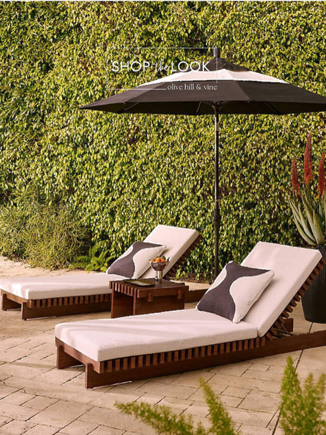 Dive into sleek sophistication! This poolside inspiration merges classic black and white with stained teak, creating a chic oasis. Loungers with adjustable positions, a minimalist side table, geometric pillows, and sleek serving ware redefine luxury.

Visit our website or find us on LTK to shop the look! Modern Outdoor Pool Furniture, Black And White Pool Furniture, Black And White Pool, Outdoor Pool Furniture, White Metal Chairs, Black Metal Dining Chairs, Patio Lounge Furniture, Modern Outdoor Lounge, Gold Dining Chairs