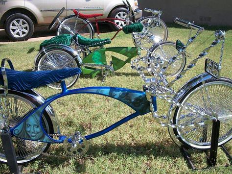 Lowrider Bikes Lowrider Bikes, Lowrider Model Cars, Lowrider Bicycle, Trike Bicycle, Tricycle Bike, Lowrider Bike, Cruiser Bicycle, Chopper Bike, Motorized Bicycle