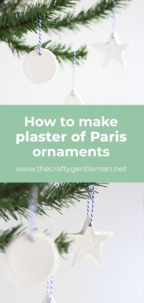 Plaster Of Paris Christmas Ornaments, Plaster Of Paris Christmas Crafts, Perfect Plaster Crafts, Plaster Ornaments Diy, Plaster Christmas Ornaments, Plaster Of Paris Crafts Molds, Diy Plaster Of Paris Projects, Plaster Of Paris Christmas, Plaster Of Paris Ornaments