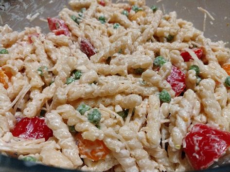 Garlic Lovers Pasta Salad, Garlic Parmesan Pasta Salad, Creamy Garlic Pasta Salad, Roasted Garlic Pasta Salad, Garlic Pasta Salad, Parmesan Pasta Salad, Garofalo Pasta, Creamy Garlic Pasta, Garlic Parmesan Pasta