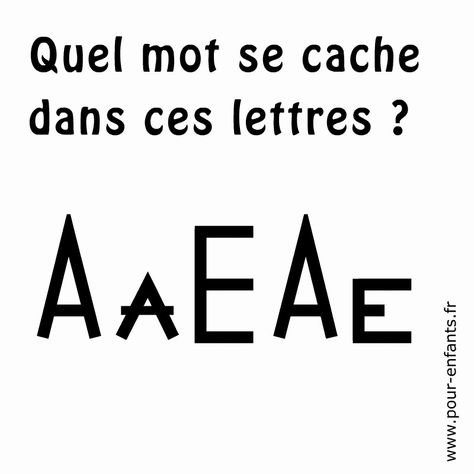 Devinette de mot à imprimer. Trouver le mot hache. Jeu de devinettes sur les mots et lettres.