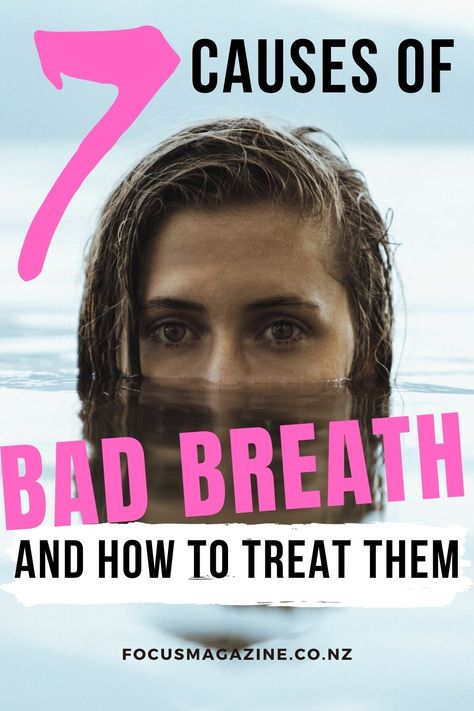 Bad breath happens to the best of us. There are many causes for bad breath, some are more common than others. Bad breath or halitosis can be caused by your diet or medical condition. Here are the best ways to treat bad breath. Oral hygiene for bad breath and othe tips to get rid of bad breath. Causes Of Bad Breath, Nutrition Drinks & Shakes, Physical Wellness, Magazine Articles, 4 People, Lifestyle Tips, Years Younger, Women's Health, Oral Hygiene