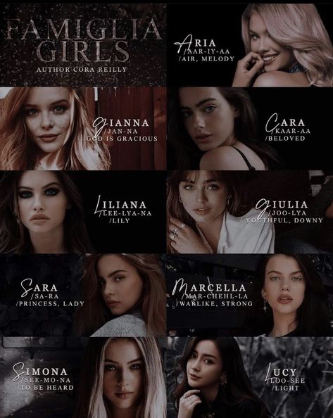 Wattpad Female Character, Mafia Names Ideas Girl, Mafia Names Ideas, Dark Girl Names, Mystical Girl Names, Badass Names, Mystical Names, Fantasy Character Names, Female Character Names