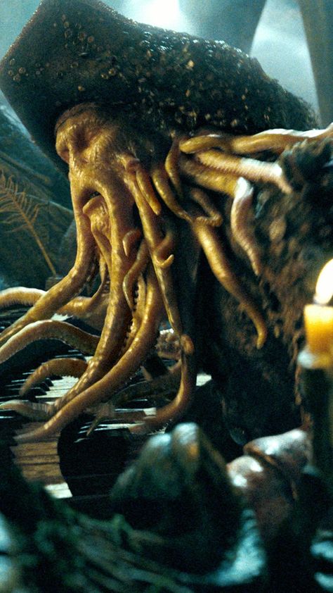 Davy Jones Pirates, Bill Nighy, Kaptan Jack Sparrow, Flying Dutchman, Davy Jones, Captain Jack Sparrow, Pirate Life, Movies And Series, Captain Jack