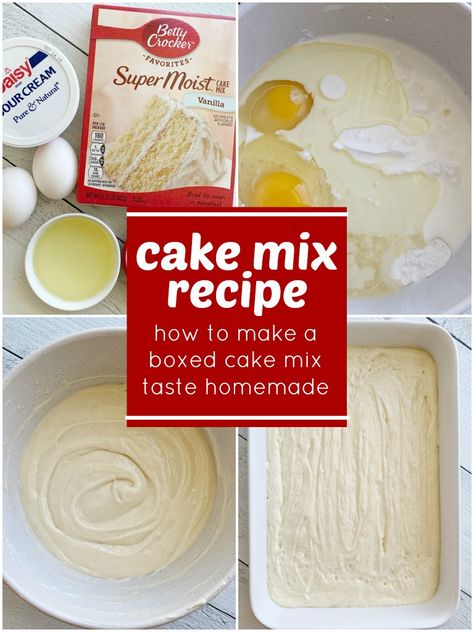 Cake Mix Taste Homemade, Pudding Cake Mix, Doctored Cake Mix Recipes, Oreo Cake Pops, Best Cake Mix, Cake Mix Doctor, Cake Mix Recipe, Betty Crocker Cake Mix, Betty Crocker Cake