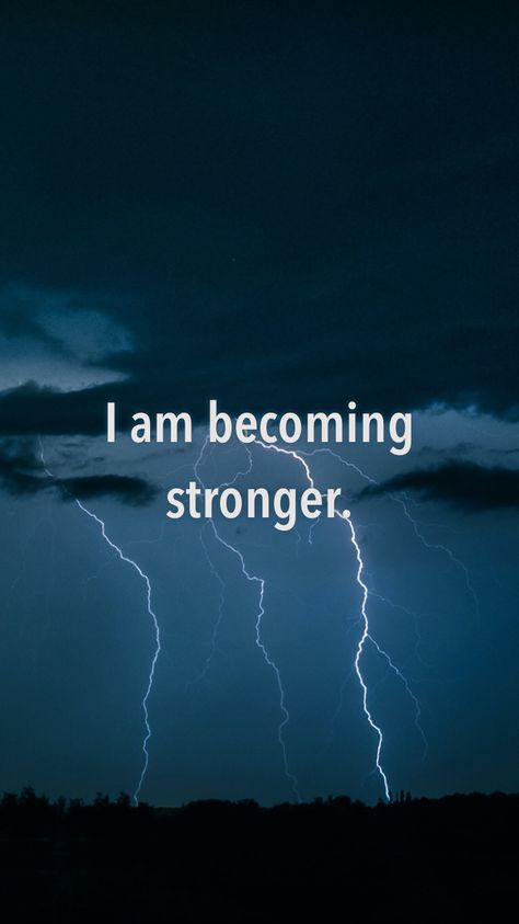 I am becoming stronger. From the I am app: https://iamaffirmations.app Become Stronger, I Am Stronger, Getting Stronger Quotes, Dont Look Back, You Matter, Strong Quotes, Sarcastic Quotes, Affirmation Quotes, Positive Affirmations