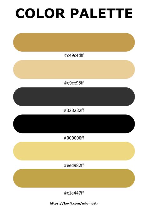 Black And Gold Colour Palette, Color Palette Black Gold, Gold Color Code, Black And Gold Palette, Black And Gold Color Palette, Gold Color Palette, Christmas Color Palette, Winter Palette, Wix Website Templates