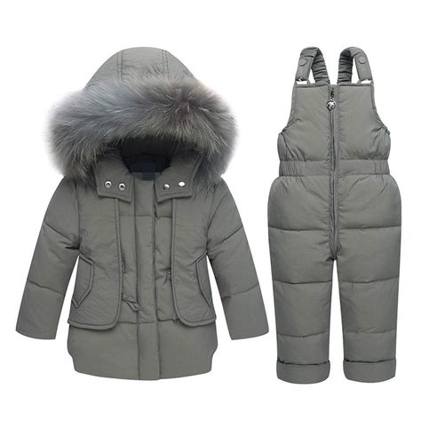 Baby Snowsuit, Baby In Snow, Winter Baby Clothes, Fur Hood Jacket, Winter Hoodie, Kushina Uzumaki, Duck Down Jacket, Snow Outfit