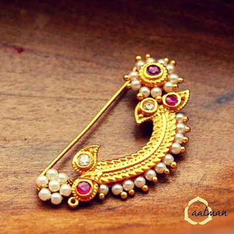 on Instagram: “Kashibainath is a reflection of our rich Maharashtrian culture and timeless traditions. It is a must…” Maharashtrian Culture, Nose Ring Designs, Nose Ring Jewelry, Gold Mangalsutra Designs, Wedding Jewellery Collection, Nose Jewelry, Indian Wedding Jewelry, India Jewelry, Gold Jewelry Indian