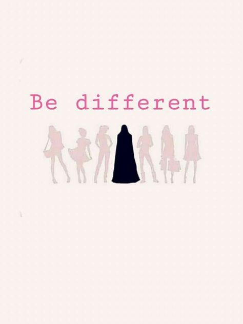 Hijab Quotes, Being Different, Ayat Al-quran, Hijab Girl, Muslimah Aesthetic, Islamic Girl, Muslim Book, Learn Islam, Allah Islam