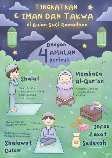 kindly do not use/repost/claim as yours Poster Ramadhan Aesthetic, Poster Puasa, Poster Ramadhan Design, One Day One Juz, Ramadhan Poster, Quotes Ramadhan, Poster Islam, Poster Ramadhan, Ramadhan Quotes