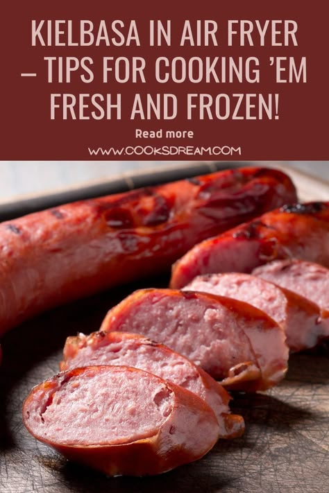 Kielbasa Recipes Air Fryer, Air Fryer Kielbasa, Air Fry Kielbasa, Kielbasa In Air Fryer, Air Fryer Polish Sausage, Polish Sausage Recipes Air Fryer, Keilbasa Recipes Air Fryer, Air Fryer Recipes Kelbasa, Keilbasa Airfryer