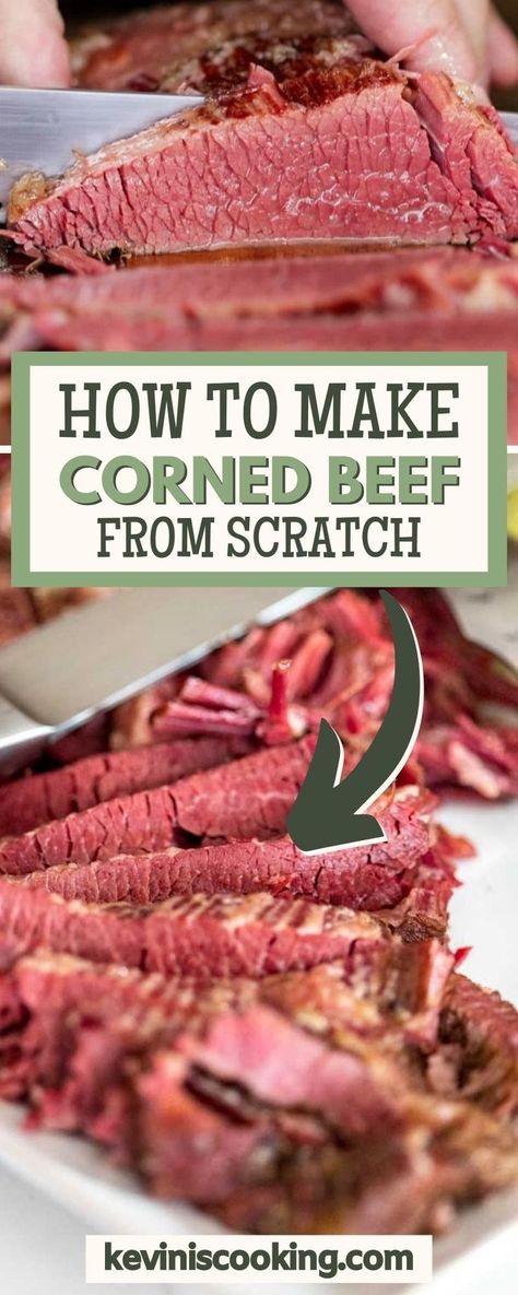 If you’ve ever wanted to know how to make corned beef from scratch I’m here to take you step by step through the process. It all starts with a beef brisket that gets “corned” which literally means preserved, in a brine with a pickling spice blend and is then cooked until fall apart tender. Corned Beef Recipes Crock Pot, Best Corned Beef, Brisket Crock Pot, Corned Beef Recipes Slow Cooker, Corned Beef Recipe, Crock Pot Corned Beef, Crock Pot Corn, Meatless Dinners, Homemade Corned Beef